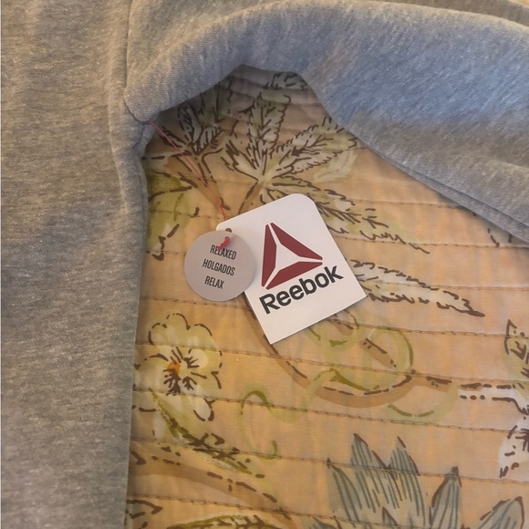 Reebok-Girls' Sweatsuit Set -2 Piece Active Sweatshirt and Jogger Pants XL - Picture 3 of 9